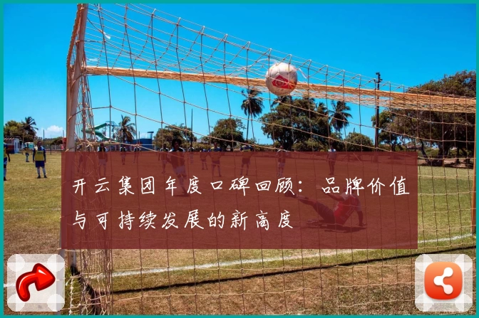 开云集团年度口碑回顾:品牌价值与可持续发展的新高度